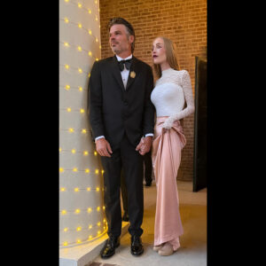 Ryan and Elizabeth Kaufmann at their daughter Gweneth Stites Wedding